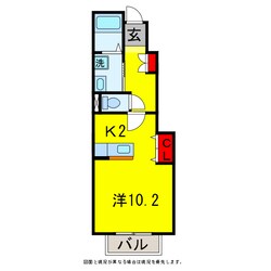 コリーヌメゾンの物件間取画像